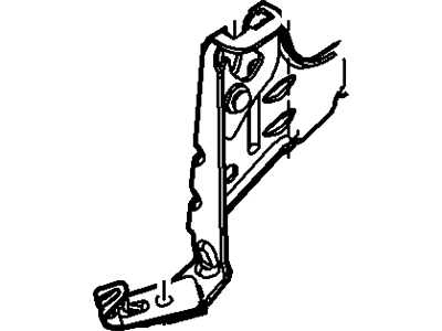 Ford BE8Z-54613B91-A Hinge Assembly