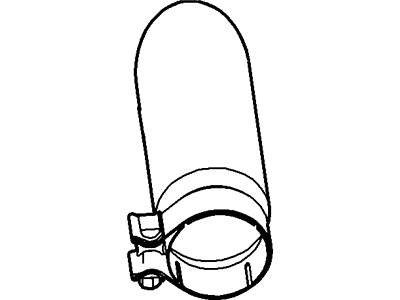2010 Ford F-250 Super Duty Tail Pipe - 8C3Z-5K238-A