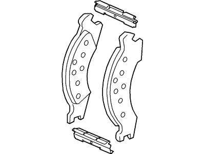 Ford F81Z-2001-CA Kit - Brake Shoe