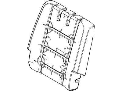 Ford AE9Z-7466801-A Pad - Rear Seat Back