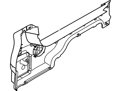 Ford BT1Z-1731005-AA Panel Assembly - "C" Pillar - Inner