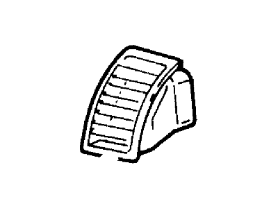 Ford F8OZ-19893-CAD Louvre Assembly - Vent Air