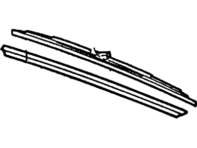 Mercury Milan Windshield Wiper - 4U2Z-17528-LA