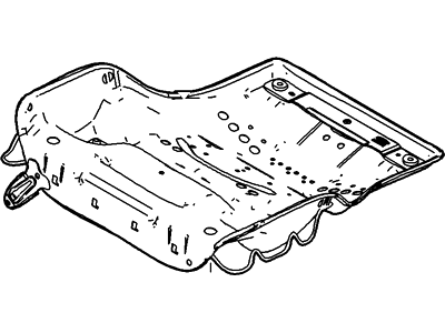 Ford 5C3Z-2863101-DA Frame And Spring - Front Seat Cushion