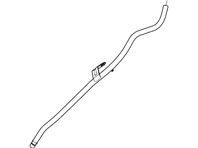 2001 Ford Mustang Dipstick Tube - XR3Z-7A228-BA