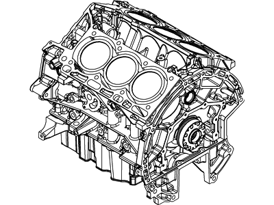 Ford BA5Z-6009-AB Cylinder Block