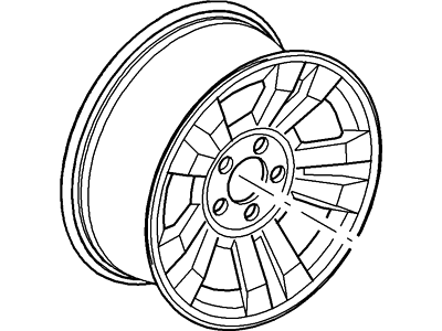 Ford 7L5Z-1007-N Wheel Assembly