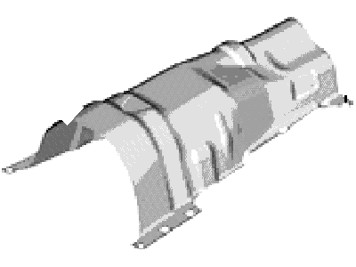 FORD OEM Heat Shields-Exhaust-Heat Shield CV6Z5811434B