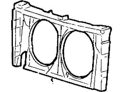 Ford 2F1Z-8A419-AA Support - Radiator