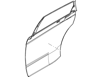 Ford 8S4Z-5424700-A Panel Assembly - Door - Outer