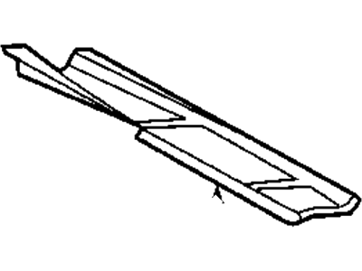 Ford YS4Z-5451272-AA Reinforcement - Roof Panel