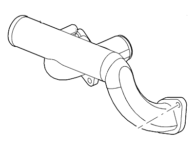 Ford XW4Z-8A520-AF Tube Assembly