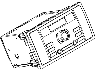 Ford 9T1Z-18806-A Kit - Radio Receiver