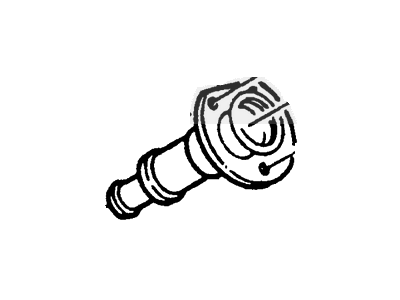 1992 Ford F Super Duty Fuel Filler Hose - E7TZ9034T