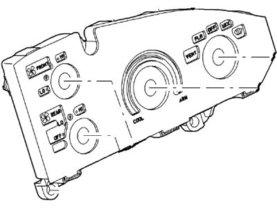 2013 Ford E-250 A/C Switch - 5C2Z-18549-BA