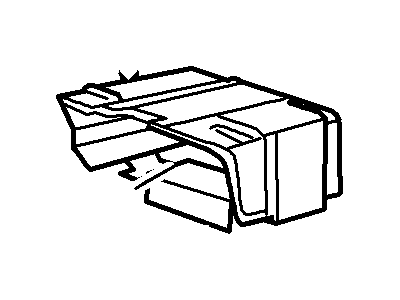 Ford 2L1Z-78048B26-AB Housing - Ash Receptacle