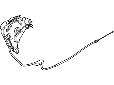 Ford 9L3Z-2853-A Cable Assembly - Parking Brake