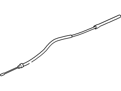 Ford F-150 Parking Brake Cable - CL3Z-2A635-H