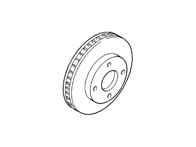 Ford 3L8Z-1125-CA Rotor Assembly