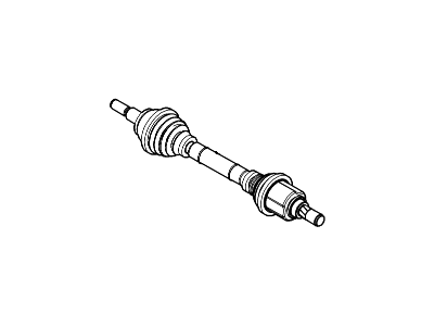 Ford Focus Axle Shaft - BV6Z-3B437-B