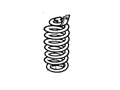 1992 Ford F-150 Coil Springs - F4TZ-5310-B