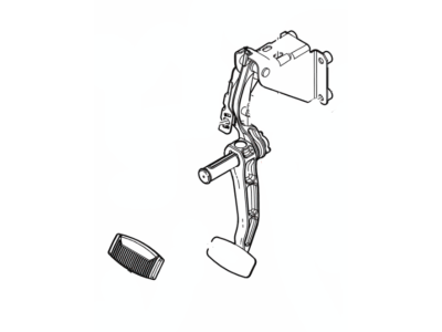 Ford FC3Z-2455-B Pedal Assembly - Brake