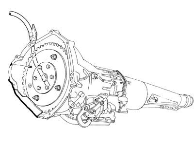 Ford F5UZ-7000-ARM Automatic Transmission Assembly