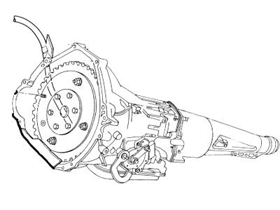 Ford F6UZ-7000-GARM Automatic Transmission Assembly