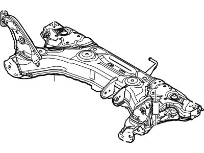 Ford AE8Z-5019-A Cross Member Assembly