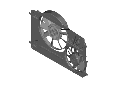 Ford CK4Z-8600-A Fan Assembly