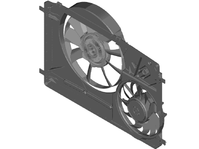 Ford CK4Z-8C607-C Motor And Fan Assembly - Engine Cooling