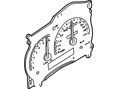 2003 Ford Explorer Sport Speedometer - 1L5Z-17255-CA