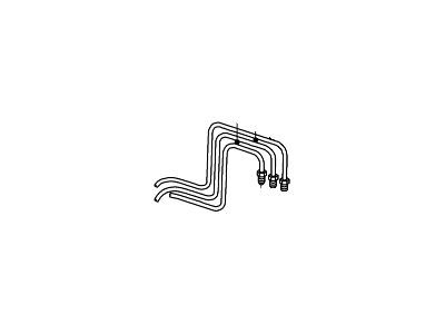 Ford Five Hundred Brake Line - 5F9Z-2C296-AA