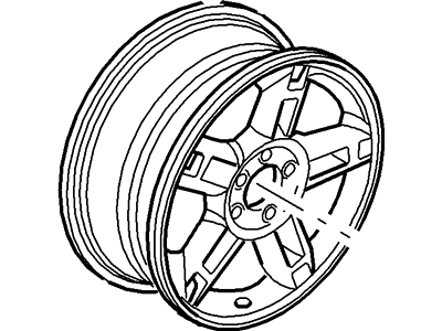 Ford 1L2Z-1007-DA Wheel Assembly