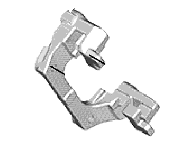 Ford Brake Caliper Bracket - 3M5Z-2B511-A