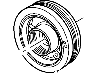 Ford 2R3Z-6312-BAA Crankshaft Pulley