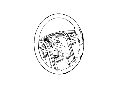 Ford DC3Z-3600-CA Steering Wheel Assembly