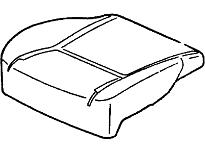 Mercury Sable Seat Cushion - 4F1Z-54632A22-AB