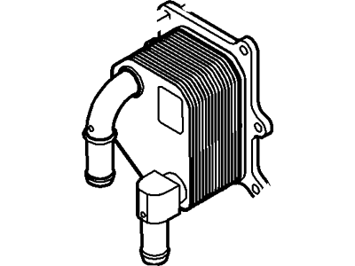 Ford 8A8Z-6A642-A Oil Cooler Assembly