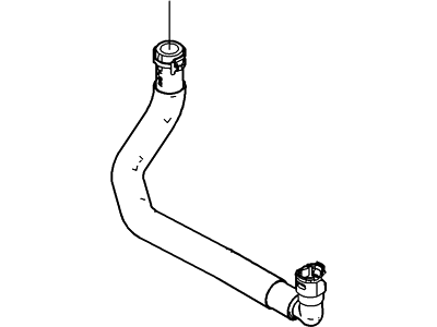 2010 Lincoln MKX Oil Cooler Hose - 8T4Z-8N021-A