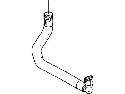 Ford Oil Cooler Hose - 8T4Z-8N021-A