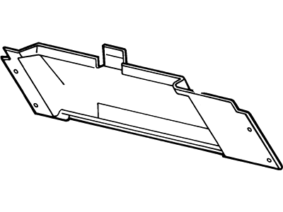 Ford Fairmont Glove Box - E4ZZ6106010B