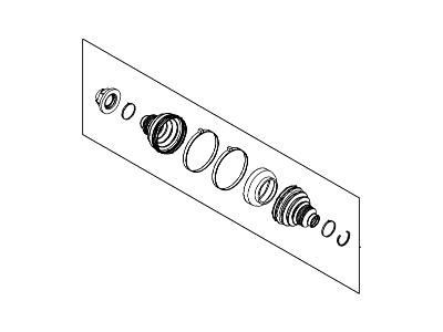 Ford BV6Z-3A331-B Kit - Boot