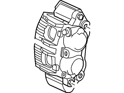 Ford XL3Z-2V131-CARM Caliper With Pads