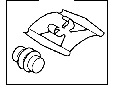 Ford 1L2Z-2V321-AA Kit - Brake Pad Attachment