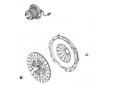 2011 Ford Mustang Clutch Disc - BR3Z-7L596-C