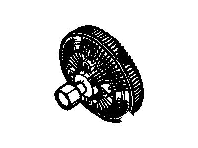 Ford 5L3Z-8A616-CB Clutch Assembly - Fan