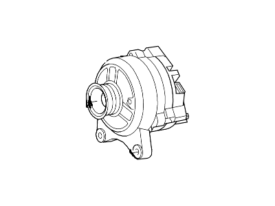 2002 Lincoln Blackwood Alternator - 2C6Z-10V346-BARM