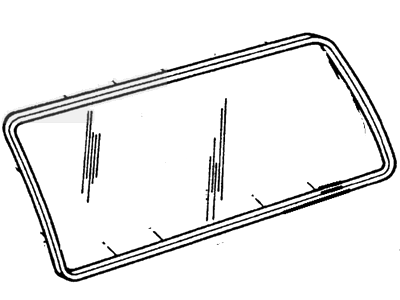 Ford XC2Z-1529726-AA Window Assembly - Side