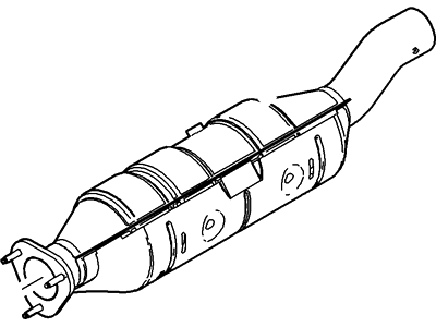 Ford 5C2Z-5E212-BA Catalytic Converter Assembly